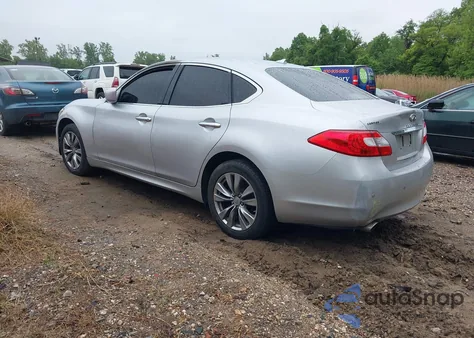 2013 Infiniti M37X from USA, damaged, VIN JN1BY1AR3DM601425